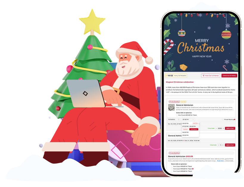 SANTATICKET Your Holiday Ticketing Partner SANTATICKET Your Holiday Ticketing Partner